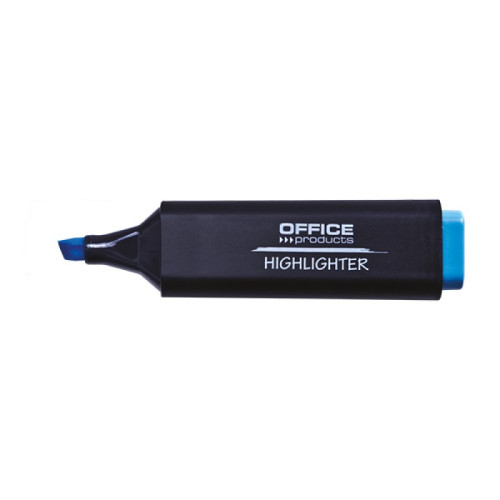 Zakreślacz fluorescencyjny OFFICE PRODUCTS, 1-5mm (linia), niebieski