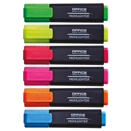 Zakreślacz fluorescencyjny OFFICE PRODUCTS, 1-5mm (linia), pomarańczowy