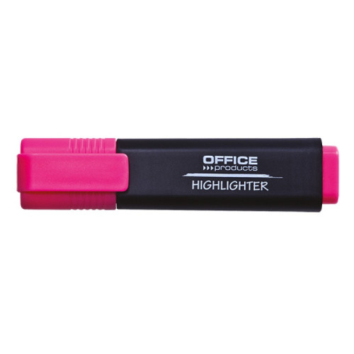 Zakreślacz fluorescencyjny OFFICE PRODUCTS, 1-5mm (linia), różowy