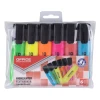 Zakreślacz fluorescencyjny OFFICE PRODUCTS, 2-5mm (linia), 6szt., mix kolorów
