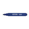 Marker permanentny OFFICE PRODUCTS, ścięty, 1-5mm (linia), niebieski