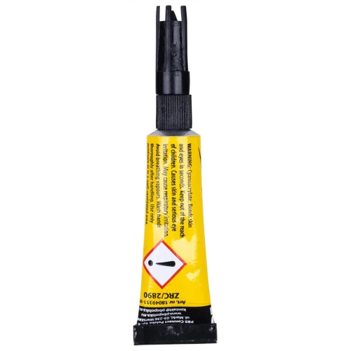 Klej błyskawiczny DONAU SAFETY Glue it, 3g, blister, transparentny