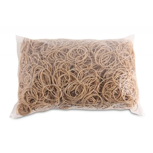 Gumki recepturki OFFICE PRODUCTS, średnica 40mm, 1,5x1,5mm, 60% kauczuku, 1000g, zgrzewka, naturalne