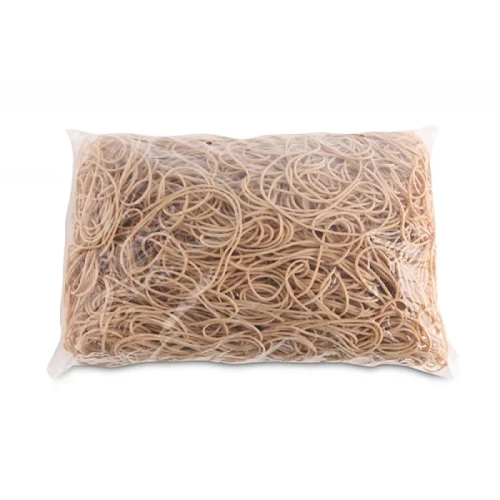 Gumki recepturki OFFICE PRODUCTS, średnica 80mm, 1,5x1,5mm, 60% kauczuku, 1000g, zgrzewka, naturalne