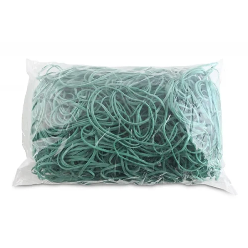 Gumki recepturki OFFICE PRODUCTS, średnica 80mm, 1,5x3mm, 60% kauczuku, 1000g, zgrzewka, zielone