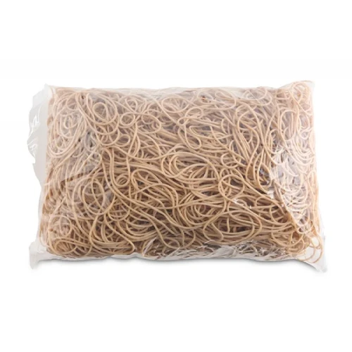 Gumki recepturki OFFICE PRODUCTS, średnica 100mm, 1,5x1,5mm, 60% kauczuku, 1000g, zgrzewka, naturalne