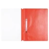 Skoroszyt OFFICE PRODUCTS, 120/180 mic, PP, czerwony