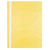 Skoroszyt OFFICE PRODUCTS, 120/180 mic, PP, żółty