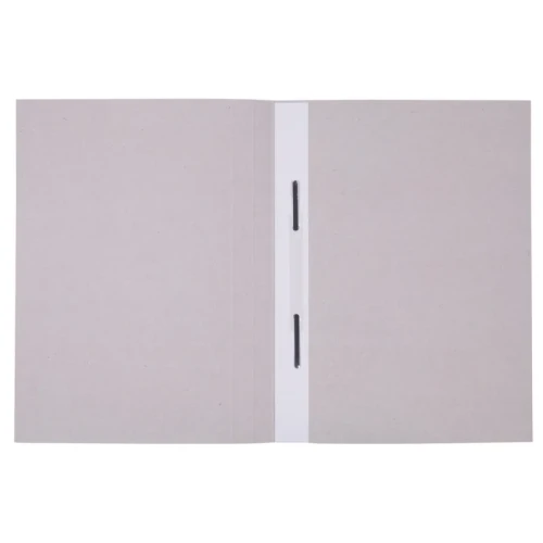 Skoroszyt OFFICE PRODUCTS Budget, karton, z listwą, nadruk, A4, 250gsm, biały