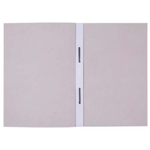 Skoroszyt OFFICE PRODUCTS Budget, karton, oczkowy, nadruk, 1/1, A4, 250gsm, biały