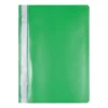Skoroszyt OFFICE PRODUCTS, PP, A4, miękki, 100/170mikr., zielony
