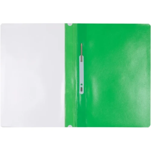 Skoroszyt OFFICE PRODUCTS, PP, A4, miękki, 100/170mikr., zielony