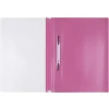 Skoroszyt OFFICE PRODUCTS, PP, A4, miękki, 100/170mikr., różowy