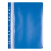 Skoroszyt OFFICE PRODUCTS, PP, A4, miękki, 100/170mikr., wpinany, niebieski