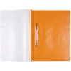Skoroszyt OFFICE PRODUCTS, PP, A4, miękki, 100/170mikr., wpinany, pomarańczowy
