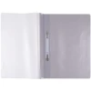 Skoroszyt OFFICE PRODUCTS, PP, A4, miękki, 100/170mikr., wpinany, szary