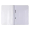 Skoroszyt OFFICE PRODUCTS, PP, A4, miękki, 100/170mikr., wpinany, biały