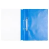 Skoroszyt OFFICE PRODUCTS, PP, A4, 2 otwory, 100/170mikr., wpinany, niebieski