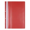 Skoroszyt OFFICE PRODUCTS, PP, A4, 2 otwory, 100/170mikr., wpinany, czerwony