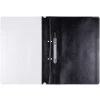 Skoroszyt OFFICE PRODUCTS, PP, A4, 2 otwory, 100/170mikr., wpinany, czarny