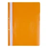 Skoroszyt OFFICE PRODUCTS, PP, A4, 2 otwory, 100/170mikr., wpinany, pomarańczowy