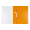Skoroszyt OFFICE PRODUCTS, PP, A4, 2 otwory, 100/170mikr., wpinany, pomarańczowy