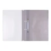 Skoroszyt OFFICE PRODUCTS, PP, A4, 2 otwory, 100/170mikr., wpinany, szary