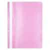 Skoroszyt OFFICE PRODUCTS, PP, A4, 2 otwory, 100/170mikr., wpinany, różowy
