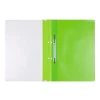 Skoroszyt OFFICE PRODUCTS, PP, A4, 2 otwory, 100/170mikr., wpinany, jasnozielony