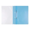 Skoroszyt OFFICE PRODUCTS, PP, A4, 2 otwory, 100/170mikr., wpinany, jasnoniebieski