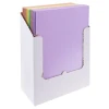 Teczka z gumką OFFICE PRODUCTS Pastel, karton/lakier, A4, 300gsm, 3-skrz., mix kolorów