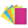 Teczka z gumką OFFICE PRODUCTS, Fluo soft touch, karton/lakier, A4, 320gsm, 3-skrz., mix kolorów