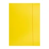 Teczka z gumką OFFICE PRODUCTS, karton/lakier, A4, 320gsm, 3-skrz., mix kolorów