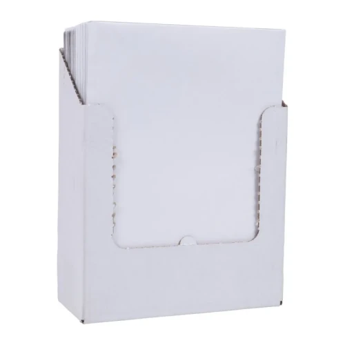 Teczka wiązana OFFICE PRODUCTS Premium, karton, A4, 350gsm, 3-skrz., biała