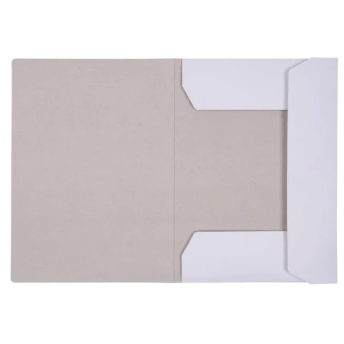 Teczka z gumką OFFICE PRODUCTS Premium, karton, A4, 350gsm, 3-skrz., biała