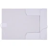 Teczka wiązana OFFICE PRODUCTS Budget Pro, karton, biała wewn., A4, 250gsm, 3-skrz., biała