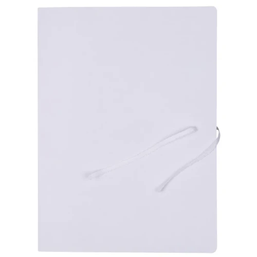 Teczka wiązana OFFICE PRODUCTS Budget Pro, karton, biała wewn., A4, 250gsm, 3-skrz., biała