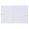 Teczka archiwizacyjna wiązana OFFICE PRODUCTS Budget Pro, 50mm, karton, biała wewn., A4, 250gsm, 3-skrz., biała