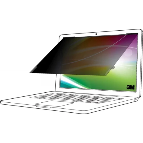 Filtr prywatyzujący 3M™ Bright Screen (BP133W1B), do laptopów 16:10, 13.3", czarny