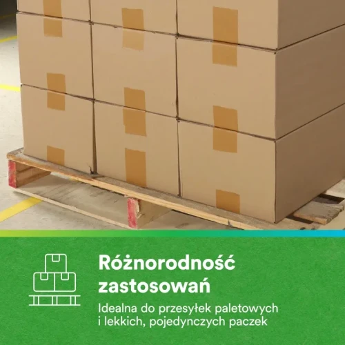 Papierowa taśma pakowa o wysokich parametrach SCOTCH® 570, 48 mm x 50 m, brązowa