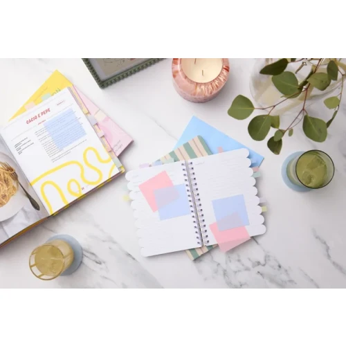 Przezroczyste karteczki samoprzylepne POST-IT Transparent Notes (600-1TRSPO), 73x73mm, 36 kart., pastelowe pomarańczowe