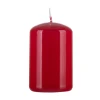Świeca słupek DONAU HOME Standard Gloss, 50x80mm, czerwony