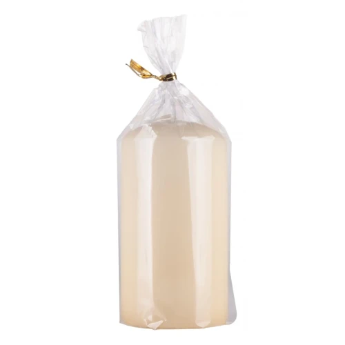 Świeca słupek DONAU HOME Standard Gloss, 60x115mm, kremowy