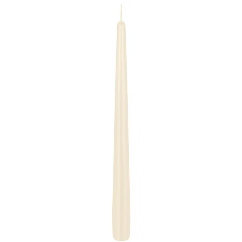 Świeca szpic DONAU HOME Standard Kolor, 22x230mm, 40 szt., kremowy