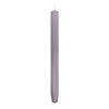 Świeca stołowa długa ryflowana DONAU HOME, 25x300 mm, 4 szt., szaro-popielata