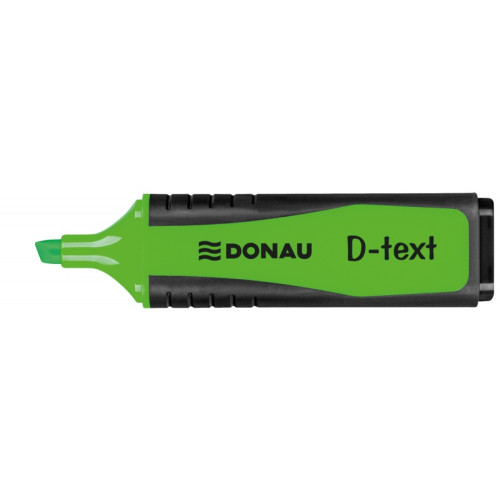 Zakreślacz fluorescencyjny DONAU D-Text, 1-5mm (linia), zielony