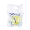 Temperówka DONAU, plastikowa, pojedyncza, mała okrągła, mix kolorów
