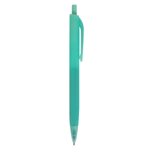 Długopis automatyczny żelowy APLI Nordik, trójkątny, wkład niebieski, mix kolorów pastel