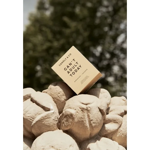 Świeca sojowa w szkle CANDLY&CO, Can't Adult Today, zapach No.1, 250g