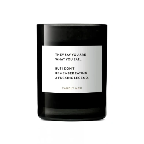 Świeca sojowa w szkle CANDLY&CO, They Say You Are What You, zapach No.1, 250g